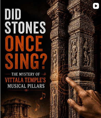 Indian Vitthala temple has musical pillers